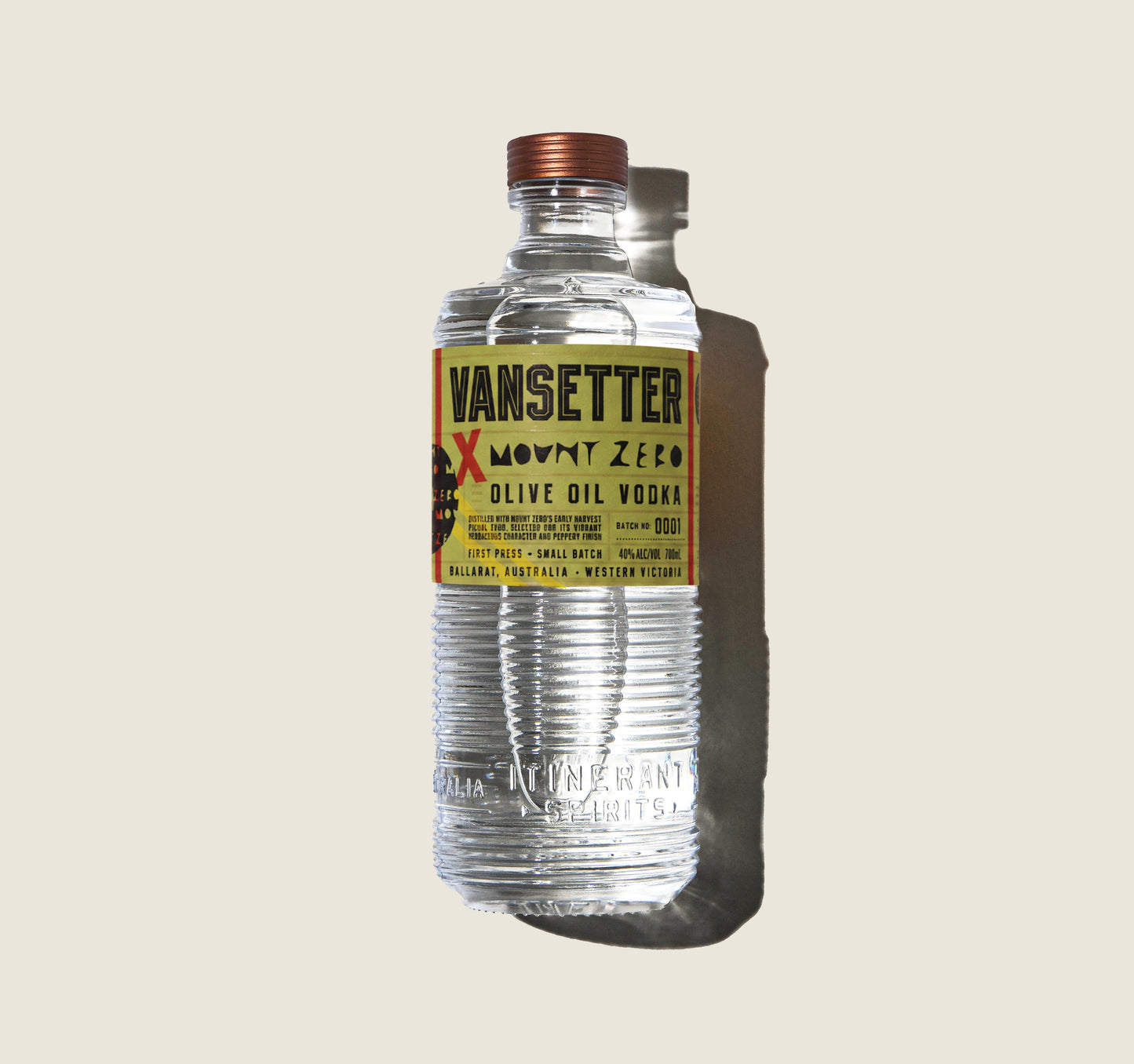 VANSETTER X MOUNT ZERO OLIVE OIL VODKA
